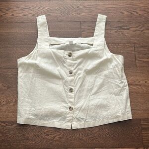 Joe Fresh linen blend top